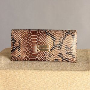 St John Leather Reptile Wallet